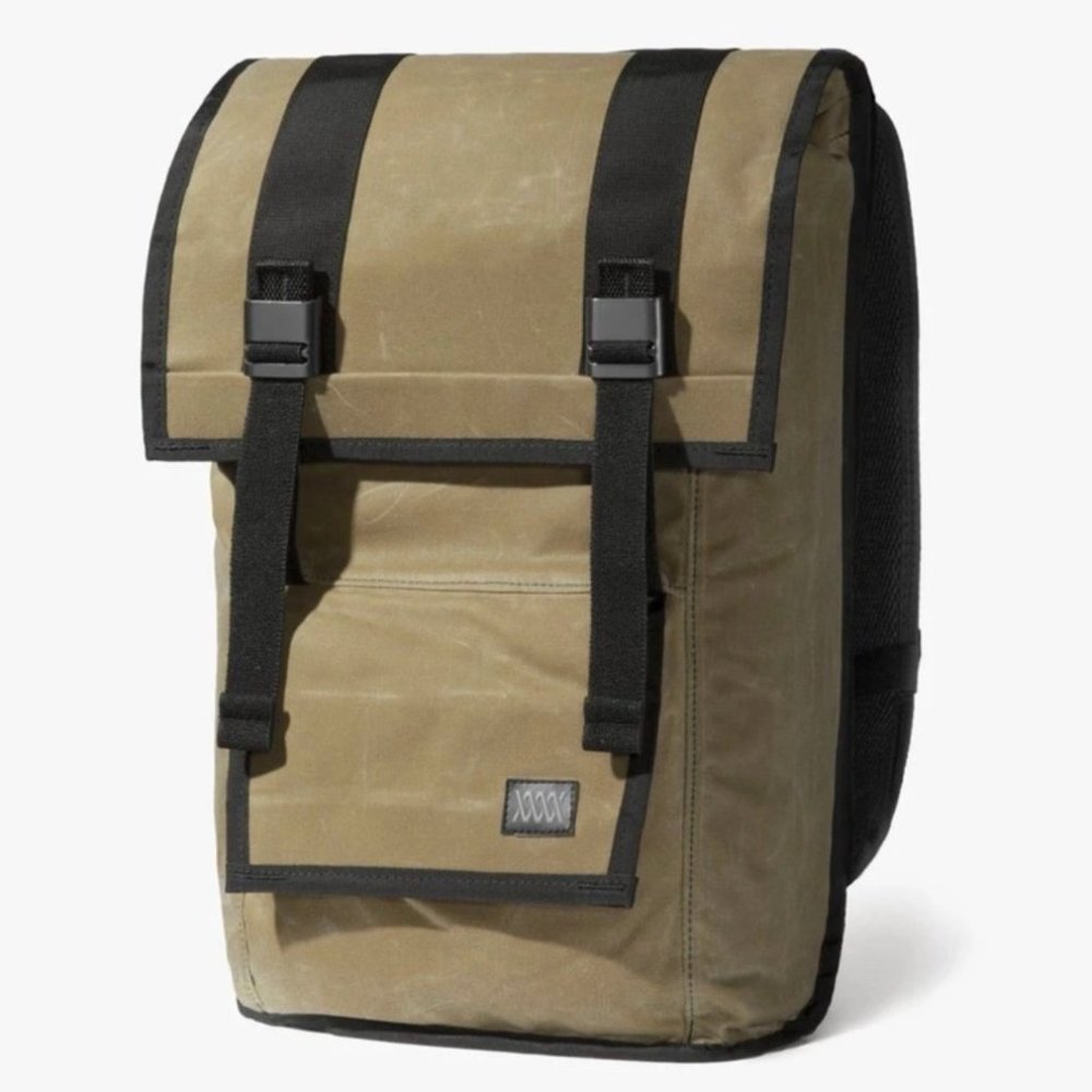 Mission Workshop Messenger Bag Waterproof Backpack in Brown Waxed Canvas 14L